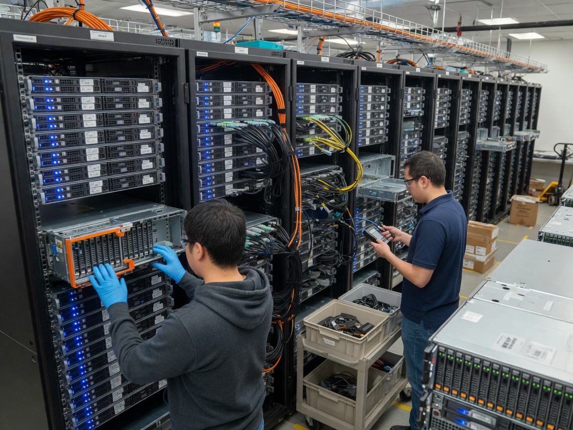 Multi-node research cluster with compute and storage for shared parallel workloads