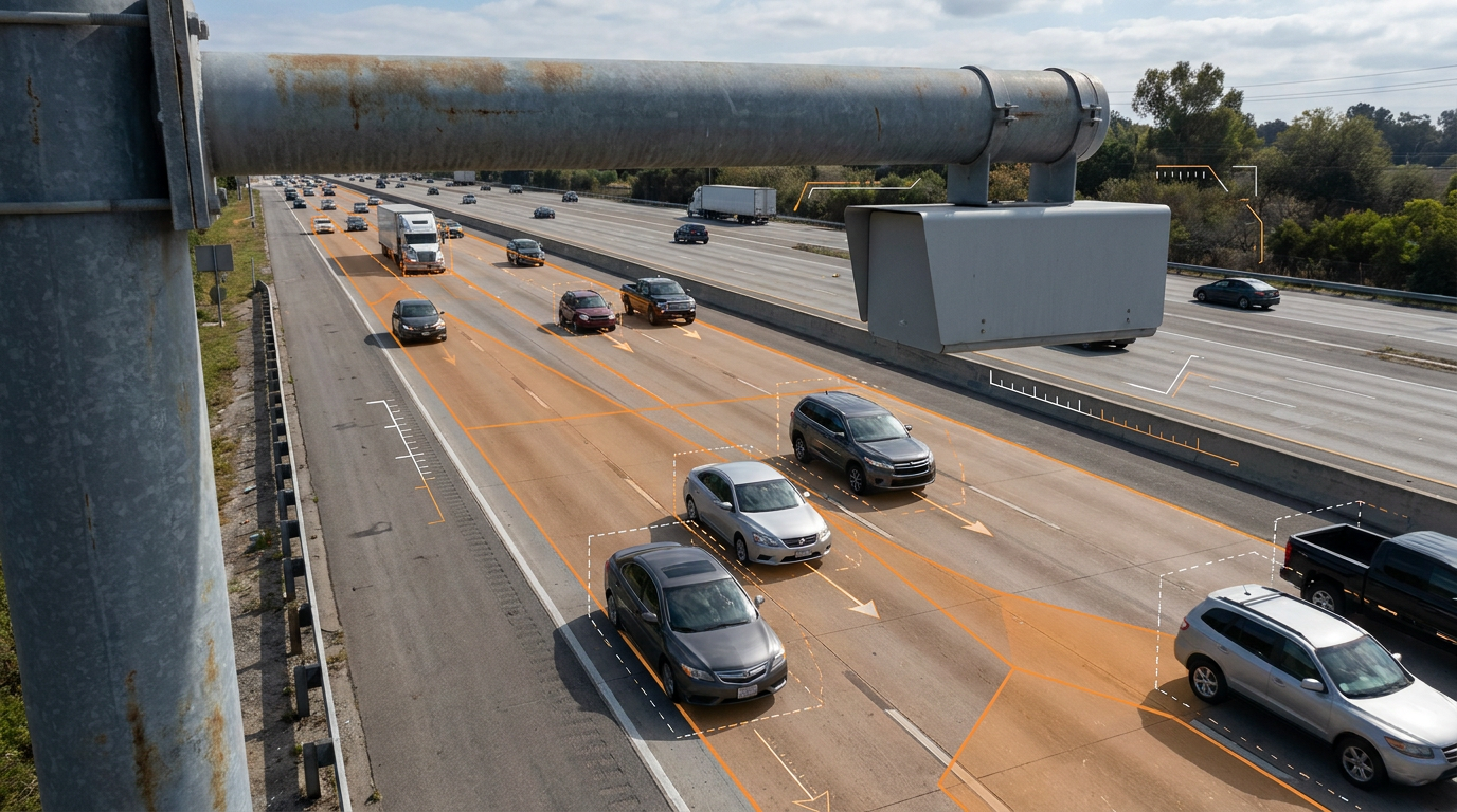 The 50-foot rule for multi-lane highway cameras