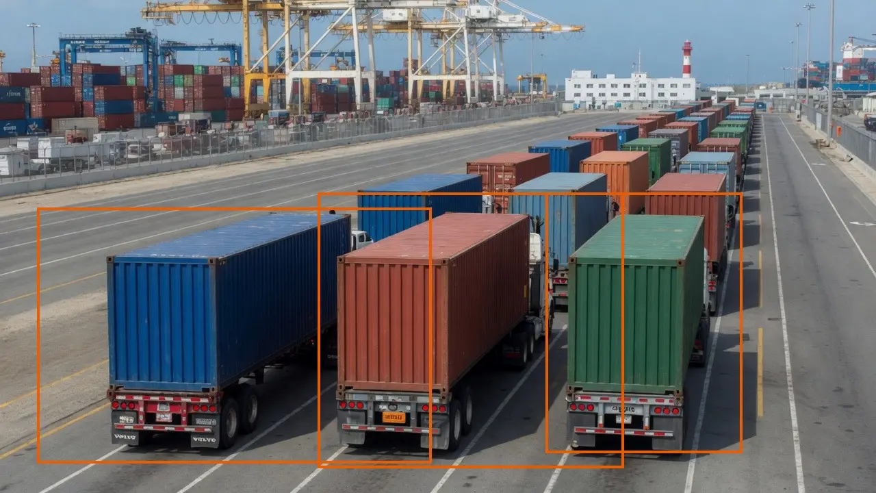 Port and logistics queue optimization