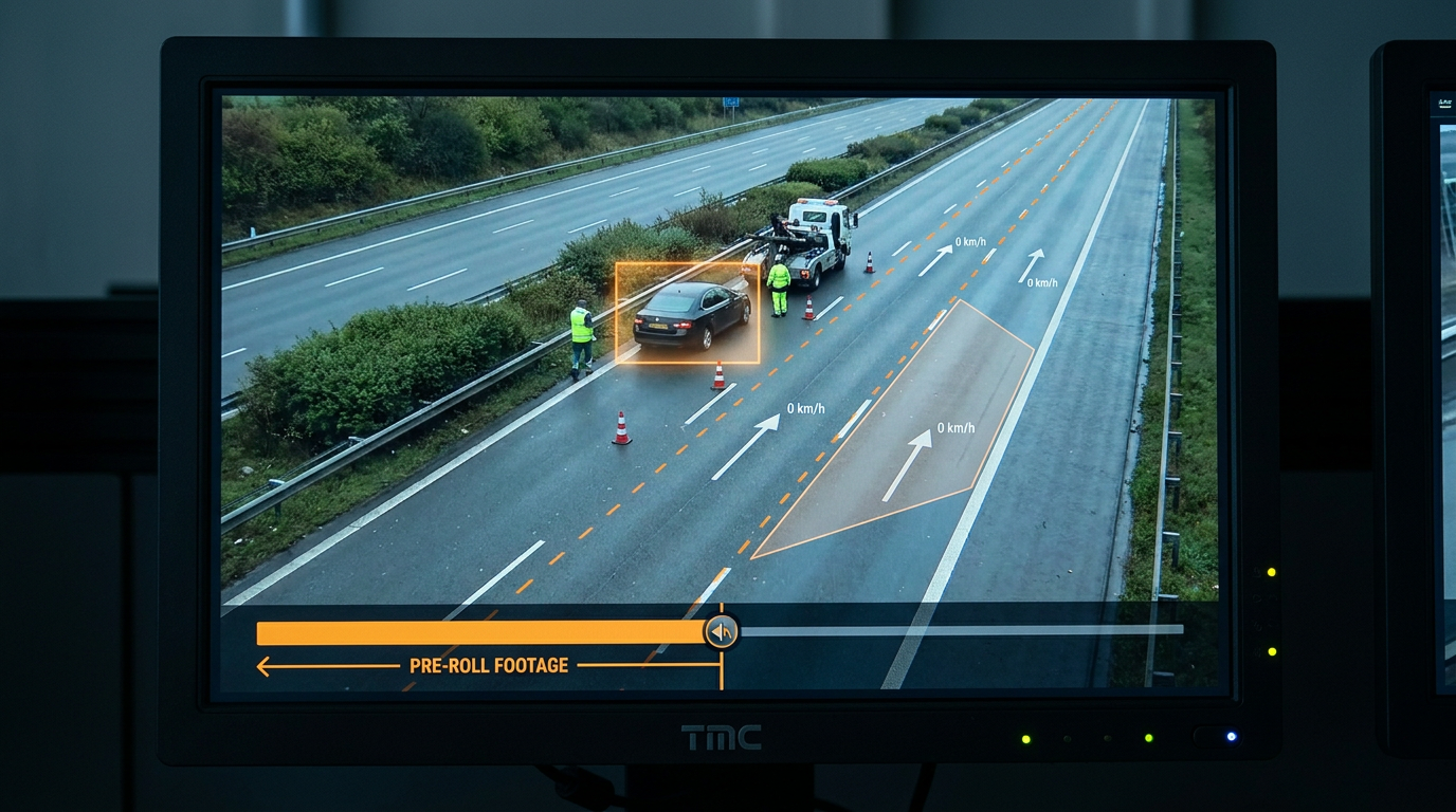 Pre-roll incident video for full context